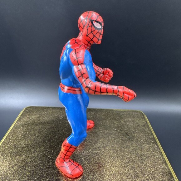 Spider-Man Action Figure 3.5" Super Hero Toy Spiderman 1995 Marvel - Picture 10 of 11